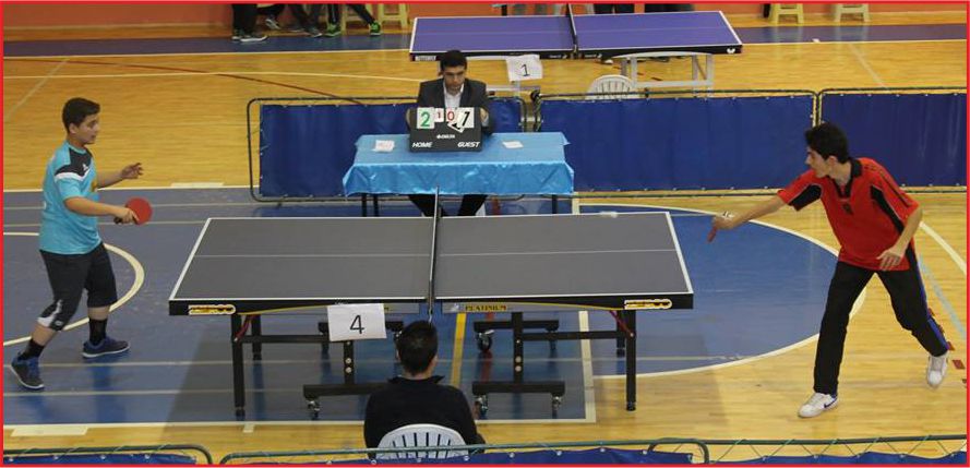 GENÇLER MASA TENİSİ MÜSABAKALARI DEVAM EDİYOR