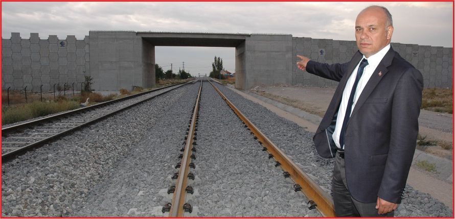 HIZLI TREN KARAMAN’I UÇURACAK !