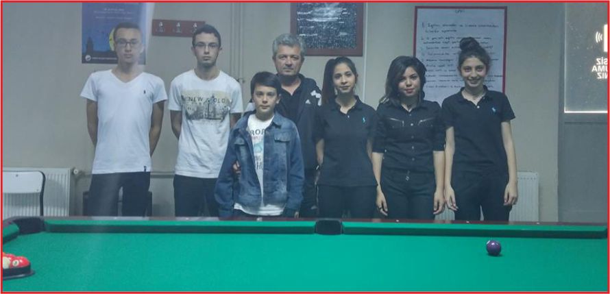 ÖĞRENCİLER YAZ TATİLİNİ BİLARDO İLE DEĞERLENDİRECEK