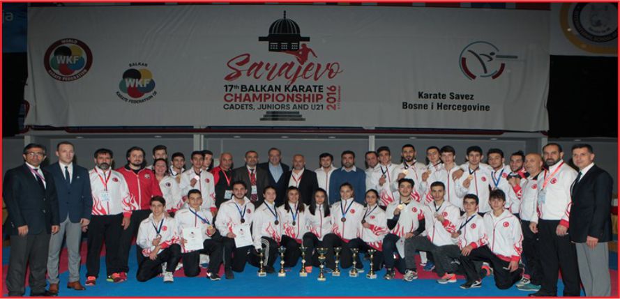 TÜRKİYE KARATE’DE BALKAN ŞAMPİYONU