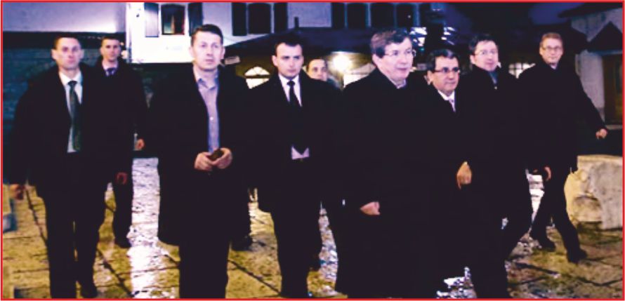 DAVUTOĞLU BOSNA HERSEK\'TE