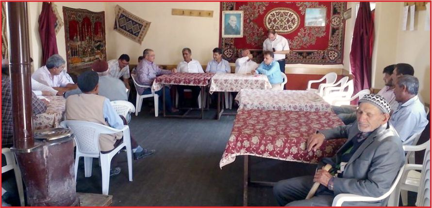 AK PARTİ SAHAYA İNDİ !