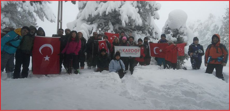 SARIKAMIŞ ŞEHİTLERİ İÇİN YÜRÜDÜLER