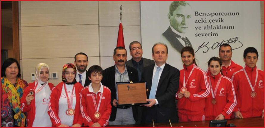 MİLLİLER’DEN BAYKAN’A ZİYARET