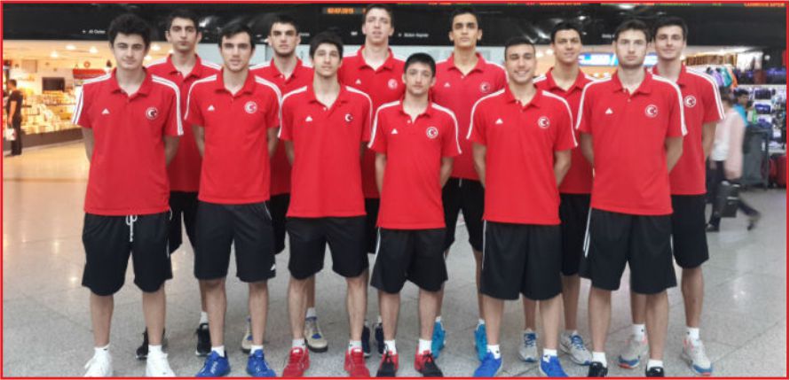 U18 GENÇ ERKEK MİLLİ TAKIMI LYON'A GİTTİ