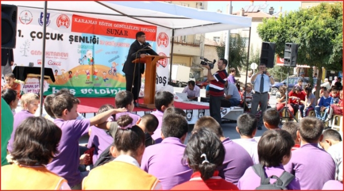 1.ÇOCUK ŞENLİĞİ BAŞLADI