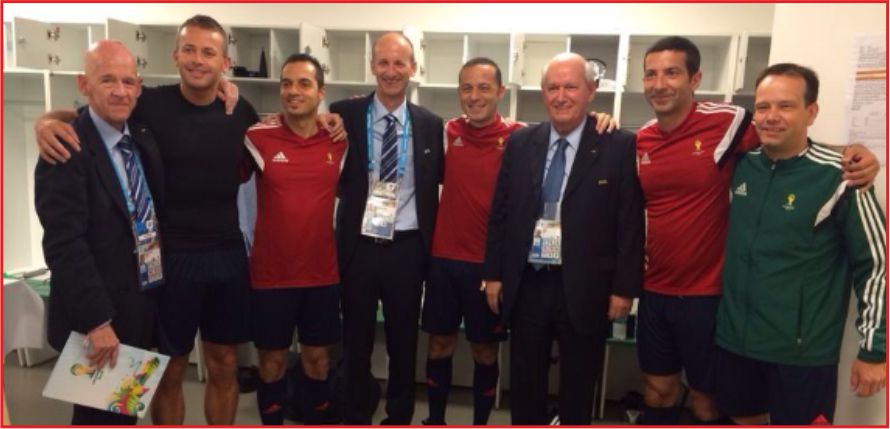 ÇAKIR, BREZİLYA-MEKSİKA MAÇINI YÖNETTİ