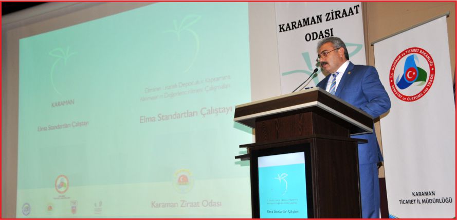 ELMA STANDARTLARI ÇALIŞTAYI DÜZENLENDİ