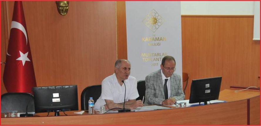 MUHTARLAR TOPLANTISI YAPILDI