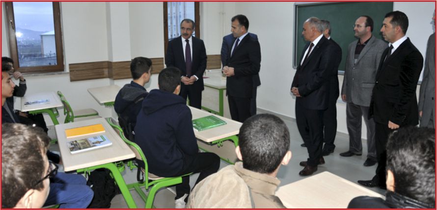 DİNÇER OKUL İNCELEMELERİNDE BULUNDU