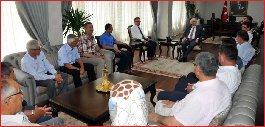 İL GENEL MECLİSİNDEN VALİ MERAL’E HAYIRLI OLSUN ZİYARETİ