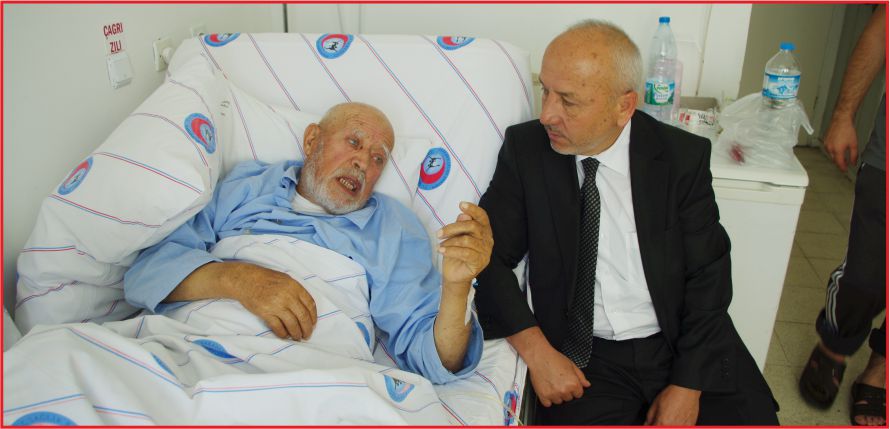 BAYIR’DAN BAYAT’A GEÇMİŞ OLSUN ZİYARETİ