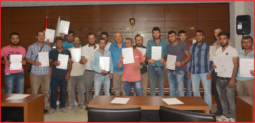 KTSO'DA SERTİFİKA TÖRENİ
