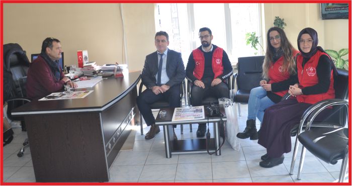 GENÇLİK HİZMETLERİNDEN NEZAKET ZİYARETİ