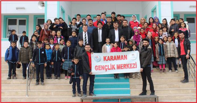 GENÇLİK MERKEZİ ‘MİNİK YÜREKLERE’ DOKUNMAYA DEVAM EDİYOR