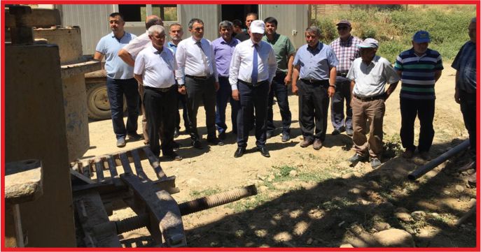 GÖKÇE KÖYÜ İÇME SUYUNA KAVUŞUYOR