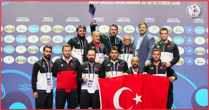 GÜREŞTE TÜRKİYE DÜNYA ÜÇÜNCÜSÜ