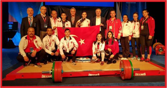 HALTERCİLERİMİZDEN TARİHİ BAŞARI