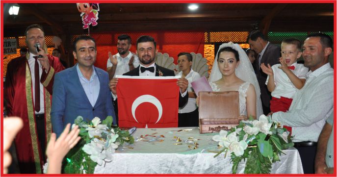 HATİCE VE ALİ DÜNYAEVİNE GİRDİ