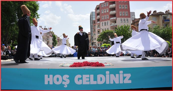 HZ. MEVLANA TEMSİLİ TÖRENLE KARAMAN’DAN UĞURLANDI