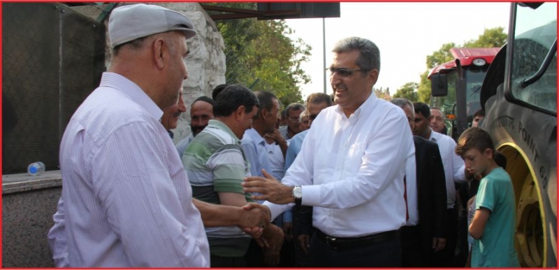 “İHTİYAÇ ANINDA ÇİFTÇİMİZİN YANINDAYIZ”