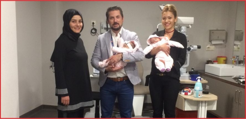 İKİZLER ŞİFAYI DÜNYAGÖZ’DE BULDU