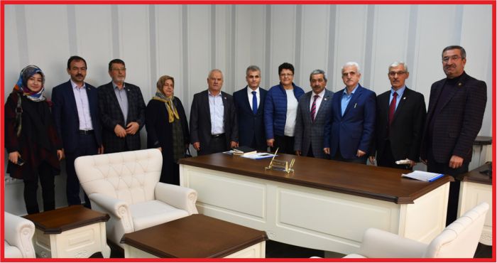 İL GENEL MECLİSİNDEN KUNTOĞLU'NA ZİYARET