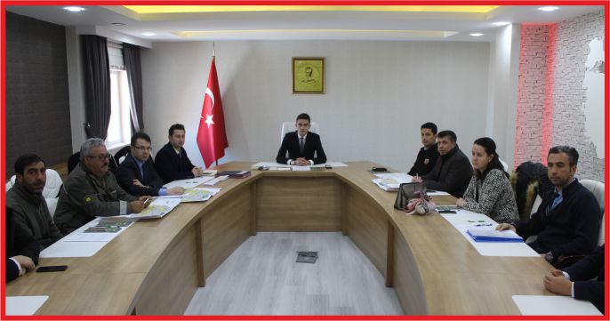 İLÇE AV KOMİSYONU TOPLANTISI YAPILDI