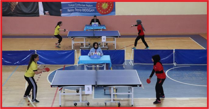 İLLER ARASI KYK MASA TENİSİ GRUP MÜSABAKALARI SONA ERDİ