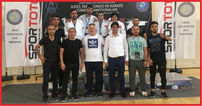İŞİTME ENGELLİ JUDO TAKIMI ISPARTA’DA SES GETİRDİ