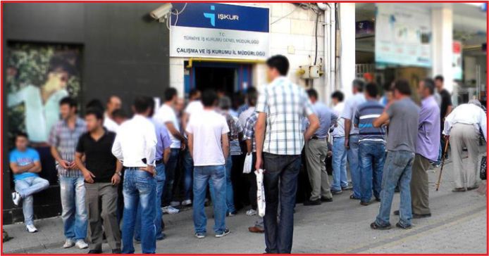 İŞSİZLİK ORANI YÜZDE 10,8'E ÇIKTI