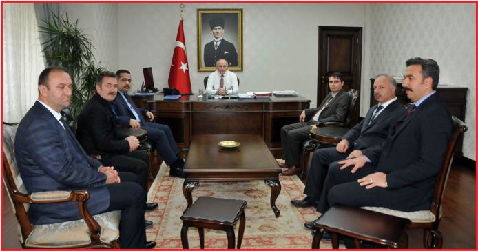 İZDES ÇALIŞMA HEYETİNDEN VALİ MERAL’E ZİYARET