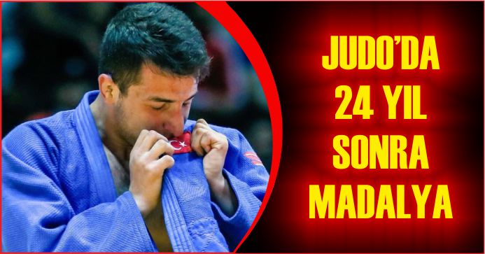 JUDO’DA 24 YIL SONRA MADALYA