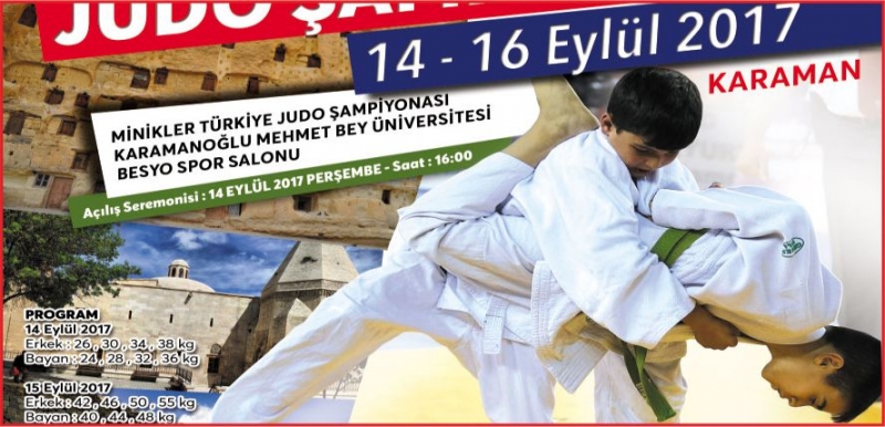 JUDONUN KALBİ KARAMAN’DA ATACAK