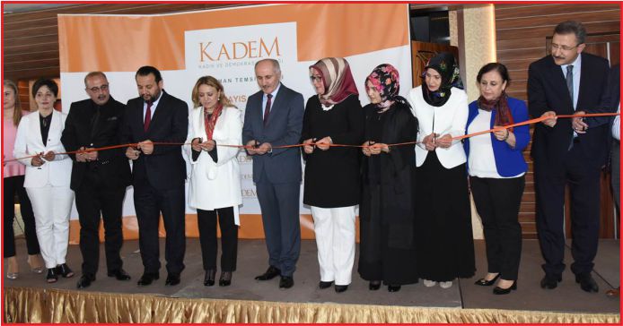 KADIN VE DEMOKRASİ  TEMSİLCİLİĞİ AÇILDI