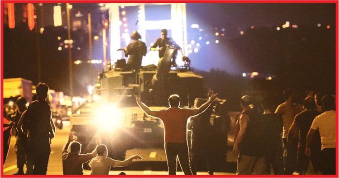 KARA GECEDEN DEMOKRASİ ZAFERİNE !