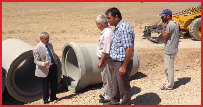 KARACAÖREN-EĞİLMEZ KÖYLERİ ARASINDAKİ  SANAT YAPILARI DA YAPILIYOR