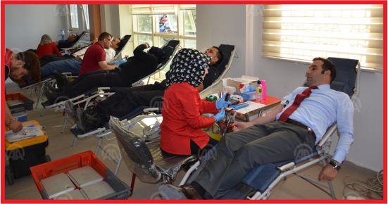 KARAMAN ADLİYESİ ÇALIŞANLARI KAN BAĞIŞINDA