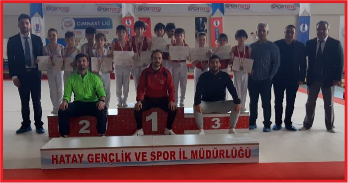 KARAMAN ANALİG CİMNASTİK TAKIMI ÜÇÜNCÜLÜKLE DÖNDÜ