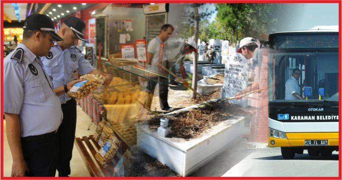 KARAMAN BELEDİYESİ BAYRAMA HAZIR