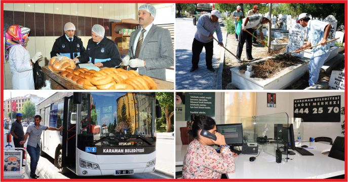 KARAMAN BELEDİYESİ BAYRAM HAZIRLIKLARINI TAMAMLADI