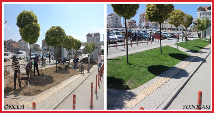 KARAMAN DEVLET HASTANESİ ÇEHRESİ YEŞİLLENİYOR