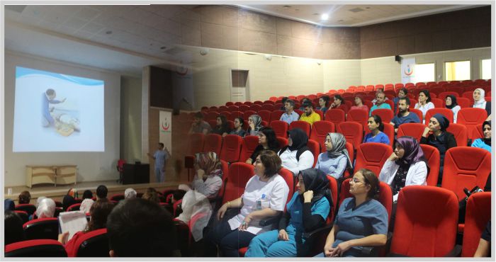 KARAMAN DEVLET HASTANESİ SAĞLIK ÇALIŞANLARINA CPR EĞİTİMİ