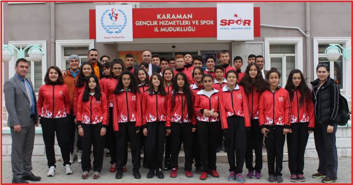 KARAMAN HENTBOL TAKIMI ANALİG MÜSABAKALARI İÇİN YOLA ÇIKTI