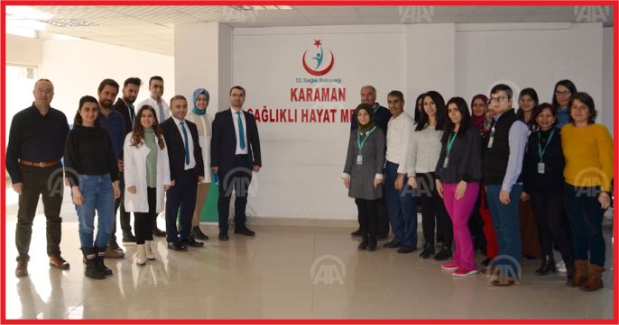 KARAMAN SAĞLIKLI HAYAT MERKEZİ TANITILDI