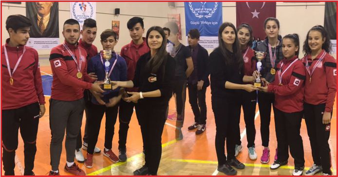 KARAMAN SPOR LİSESİ’NDEN ÇİFTE ZAFER