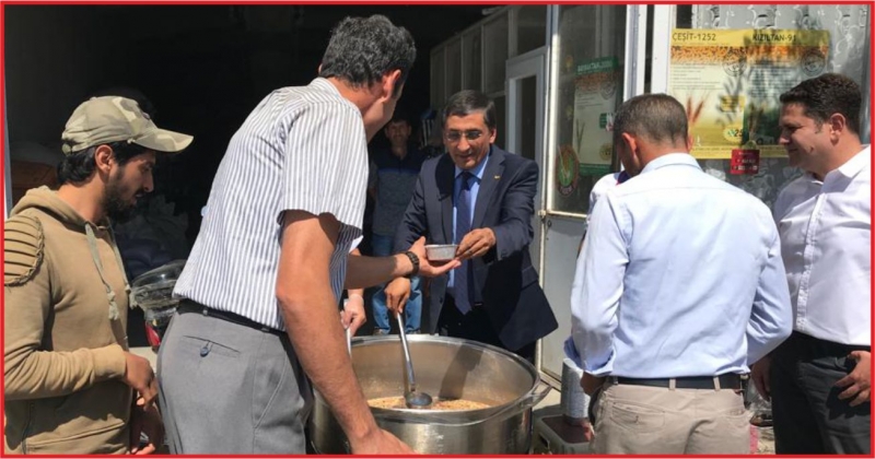 KARAMAN TİCARET BORSASINDAN AŞURE İKRAMI