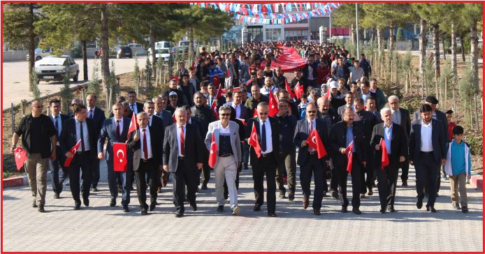 KARAMAN'DA "57. ALAY VEFA YÜRÜYÜŞÜ” YAPILDI