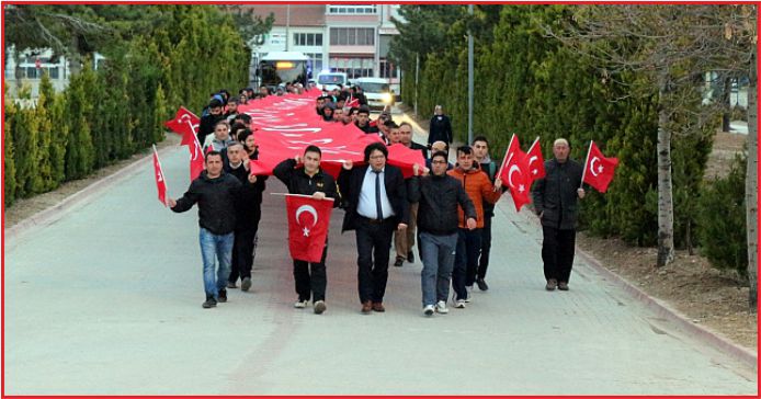 KARAMAN’DA “57. ALAYA VEFA YÜRÜYÜŞÜ”