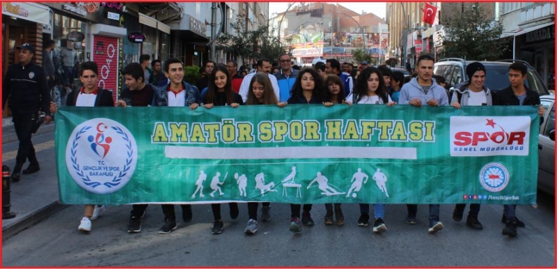 KARAMAN’DA AMATÖR SPOR HAFTASI KUTLAMALARI BAŞLADI